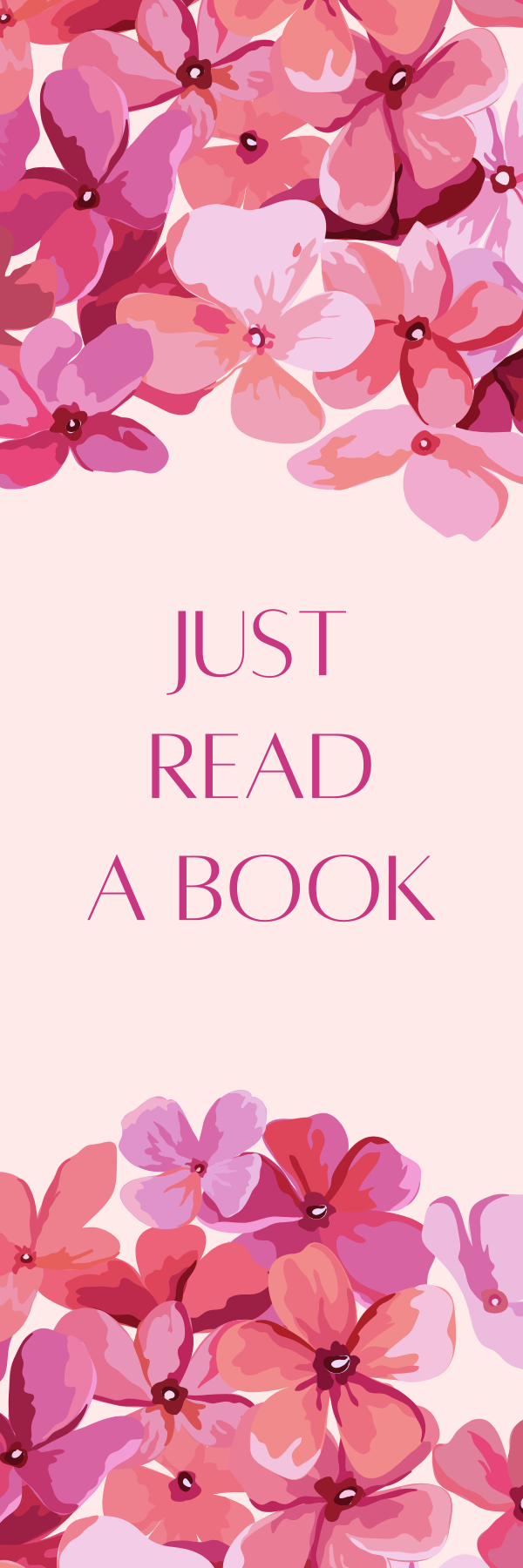 Just Read a Book Bookmark