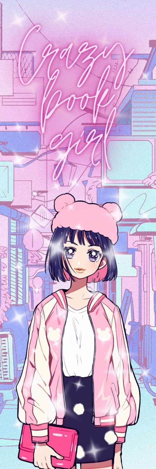 “Cray Book Girl” Anime  Bookmark