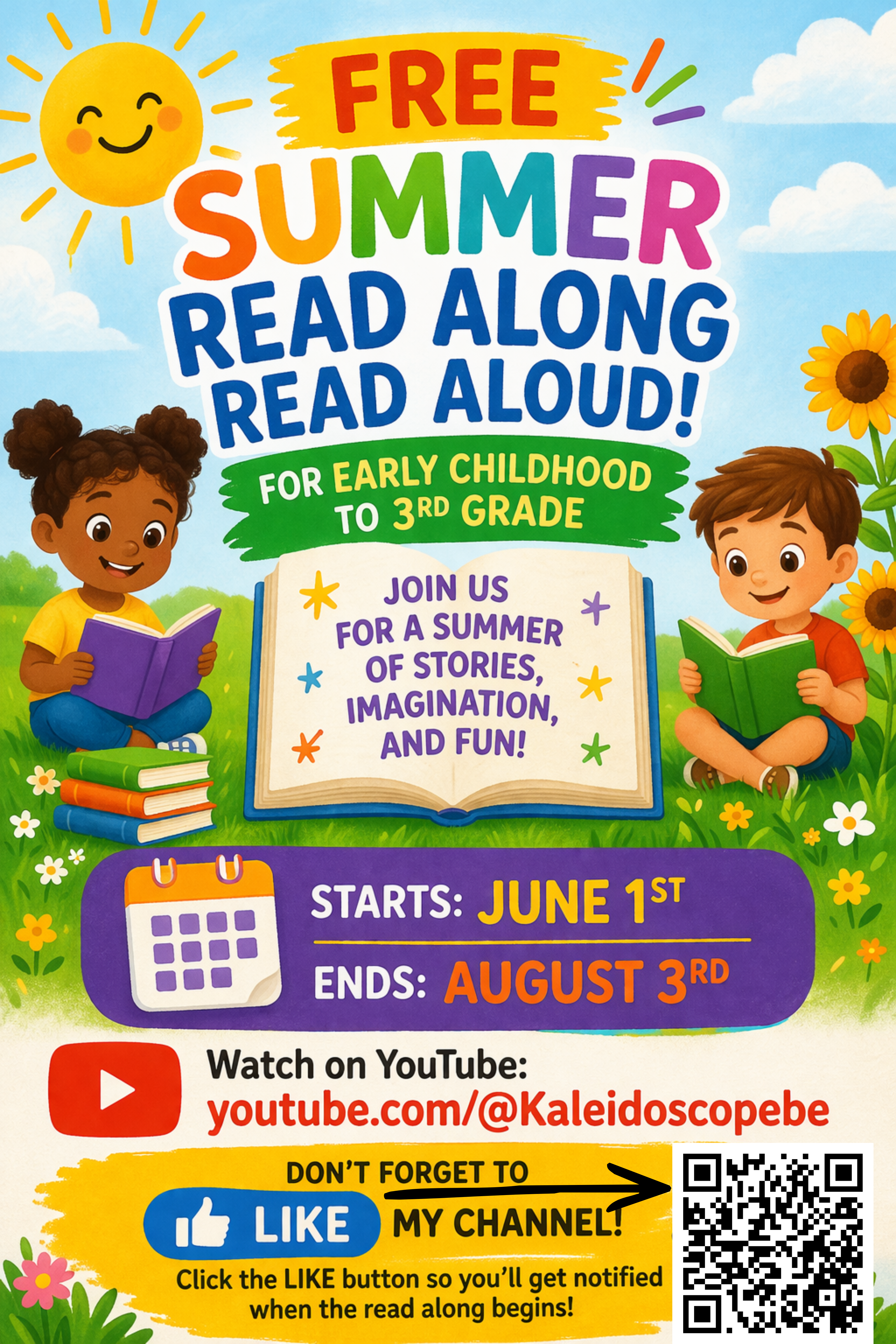 YouTube's Free Read-Along/Read-Aloud Activity Pack