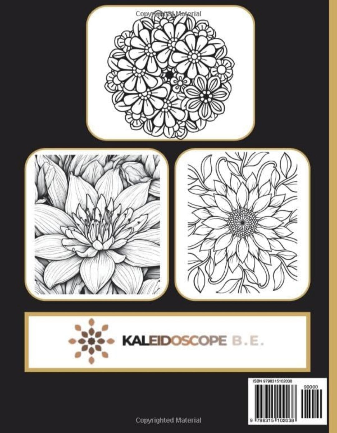 Petals and Patterns: A Flower Coloring Experience Coloring Book